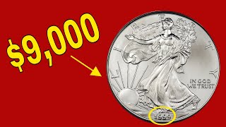 Rare 1999 Silver American Eagle coins worth money - Coins to look for! Coin collecting silver coins!