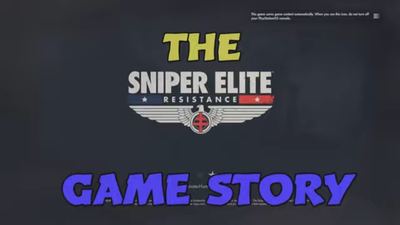 The Sniper Elite Resistance Game Story Youtube 