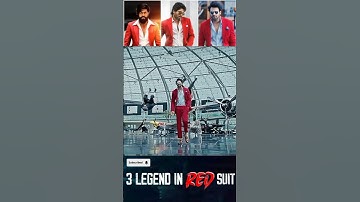 3 Legend in red suit edit #kgf #shorts #youtubeshorts #alluarjun #proverbs