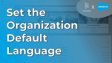 Set the Organization Default Language in Salesforce #tips