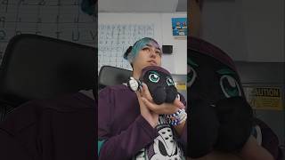 (pt1) My 4th grade students named our classmascot, meet Pucky the Duck Puck #anaheimducks #teacher