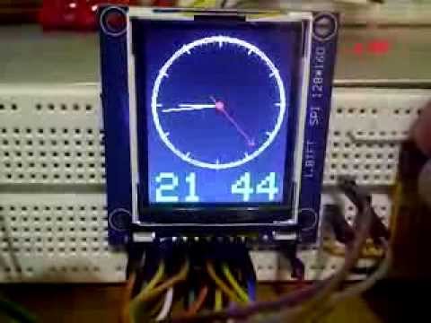 Watch at Arduino TFT by SPI v1.1 - YouTube