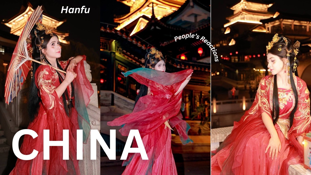 China Experience Ep.4 🇨🇳 Wearing Traditional Hanfu in Guangzhou | People’s Reactions!