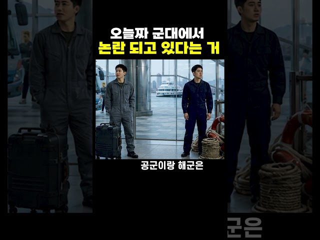 오늘 자 군대에서 논란되고 있는 거