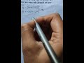 Math problem solve
