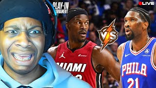 Lvgit LIVE Reaction To Philadelphia 76ers vs Miami Heat 2024 Play-In
