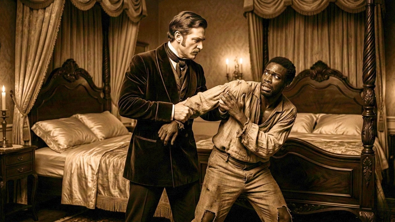 LE BARON FORÇA L'ESCLAVE À DORMIR DANS SON PROPRE LIT : EN PLEINE NUIT, SES OS SE MIRENT À FONDRE !