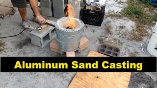 SAND CASTING:  ALUMINUM DISC - MSFN