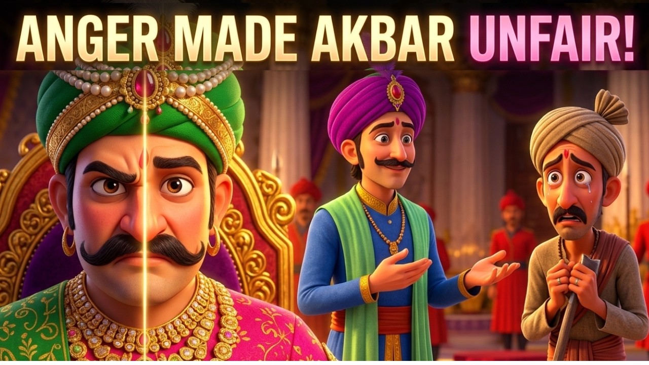 Akbar’s Anger Almost Punished an Innocent Man 😱 | Birbal Saves Him ...