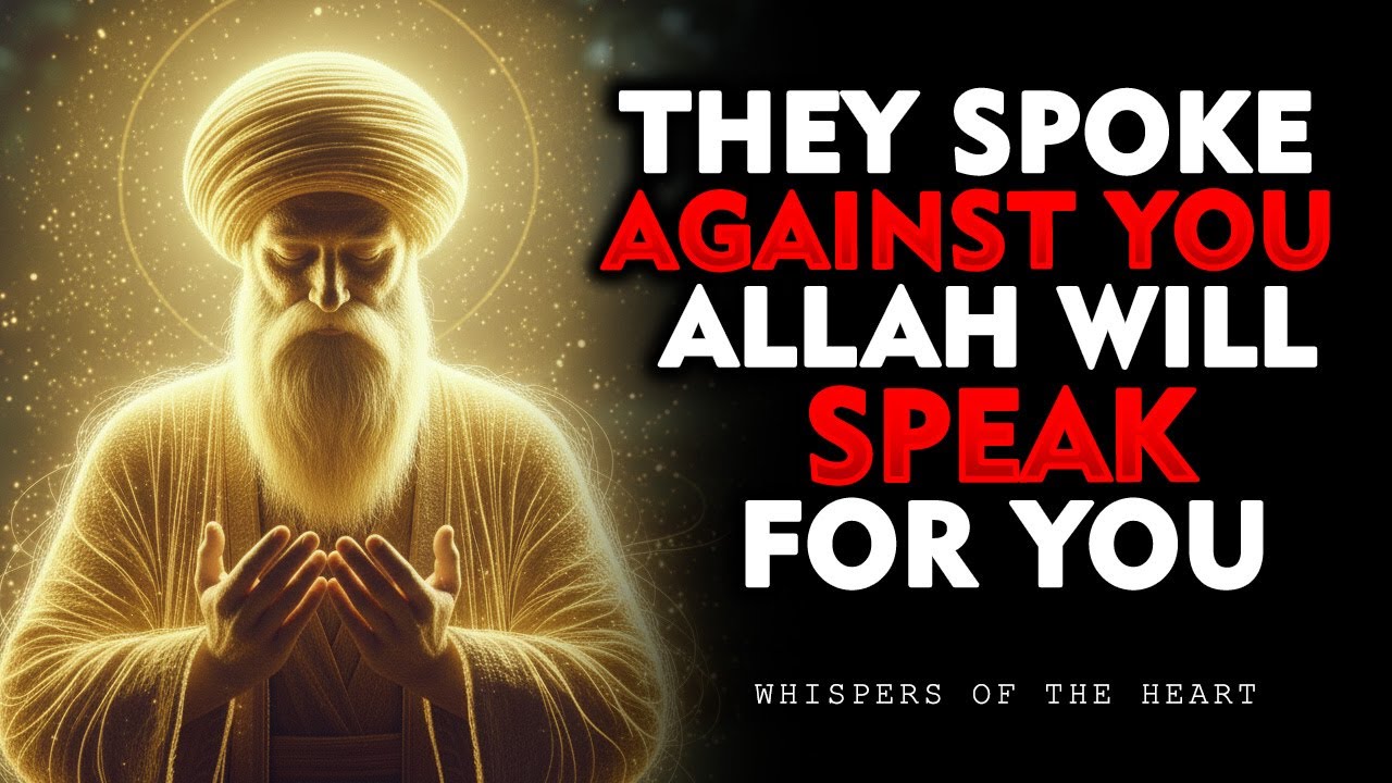 They Spoke Against You… Allah Will Speak For You |SUFI ISLAM