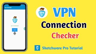 Vpn Connection Checker | Sketchware Pro, Tutorial | Without Coding screenshot 1