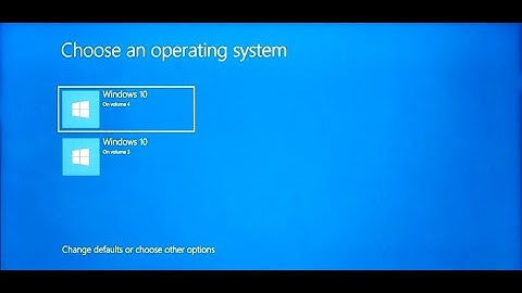 How to Disable Choose an operating system at start up on windows 10.....