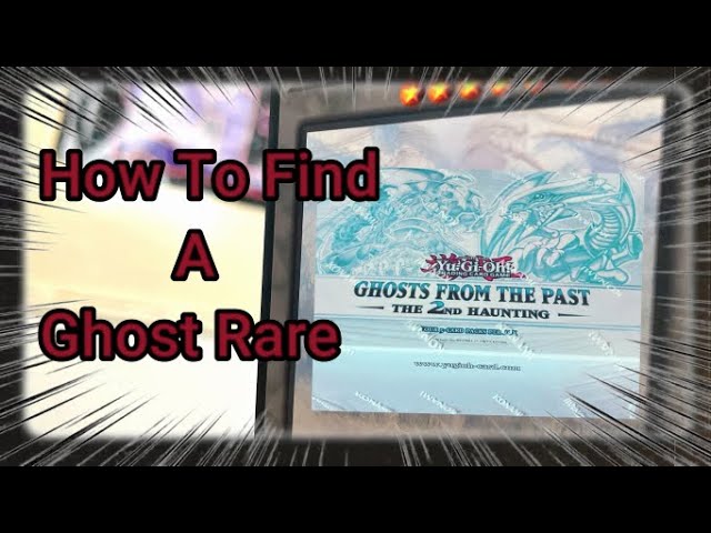 Can You Weigh GOTP Packs To Find A Ghost Rare? Yes! Yugioh Ghost Of The  Past 2 Ghost Rare Hunted!!