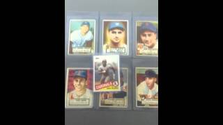 Vintage Baseball Cards: 1952 Topps Update