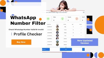 whatsapp number filter software free download | fast checker with profile picture