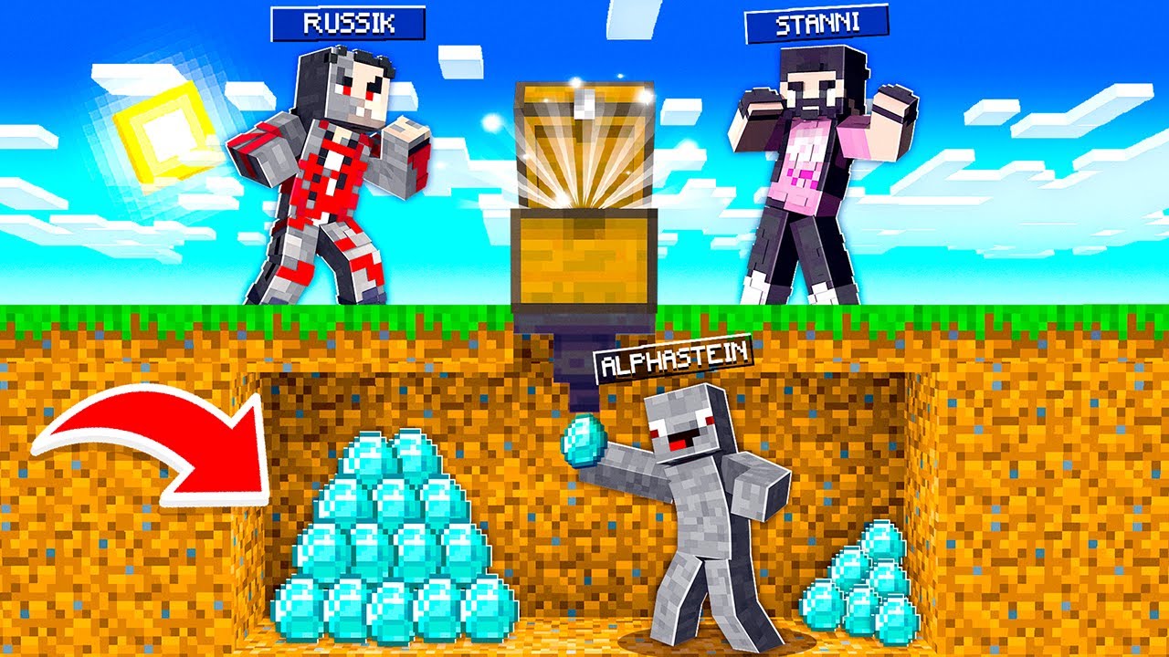 4321 IQ SCAM an STANDARTSKILL in Minecraft !!!