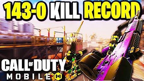 I Went 143-0 in the NEW Capture the Flag GAME MODE in Call of Duty Mobile! (CTF Kill Record!)