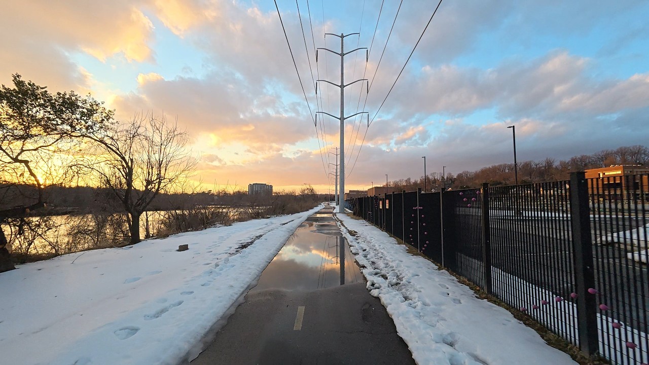 Golden Hour Four Mile Run
