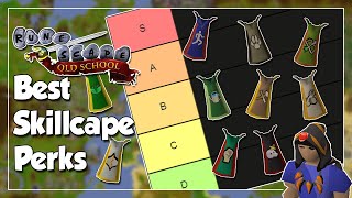 The BEST OSRS Skill Capes Your Account NEEDS - Cape Perk Tier List