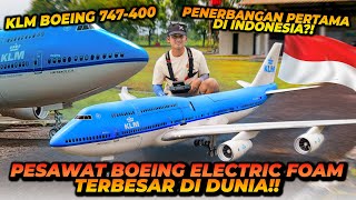 ALSHAD MENOREHKAN SEJARAH ! PERTAMA DI INDONESIA RC PESAWAT BOEING 747 TERBESAR DI DUNIA !!