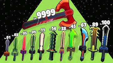 Craft Sword 3D - Level Up Sword Max Level Gameplay (New Update) FullGameplay