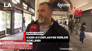 Kasim Ayi Enflasyon Veri̇leri̇ Açiklandi