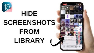 How to Hide Screenshots from Photos Library on iPhone - iOS 18