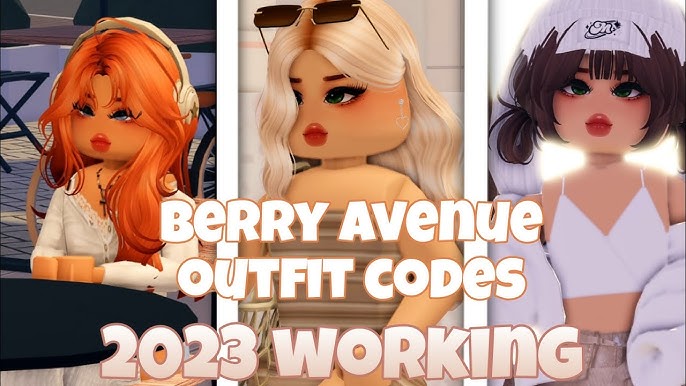 Berry Avenue face codes (September 2023)