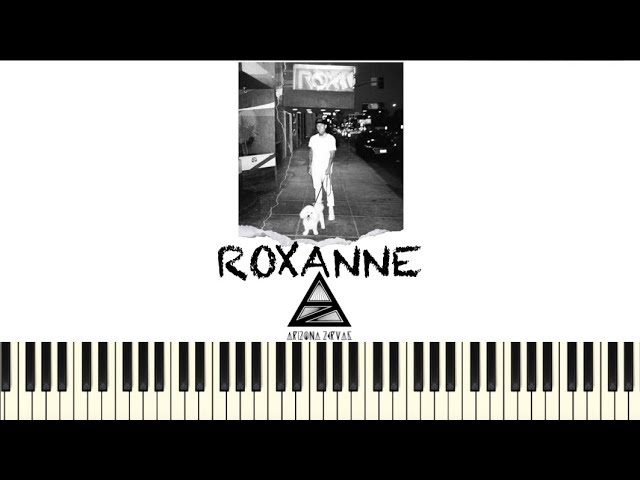 Arizona Zervas - Roxanne (Piano Tutorial + Sheets) class=