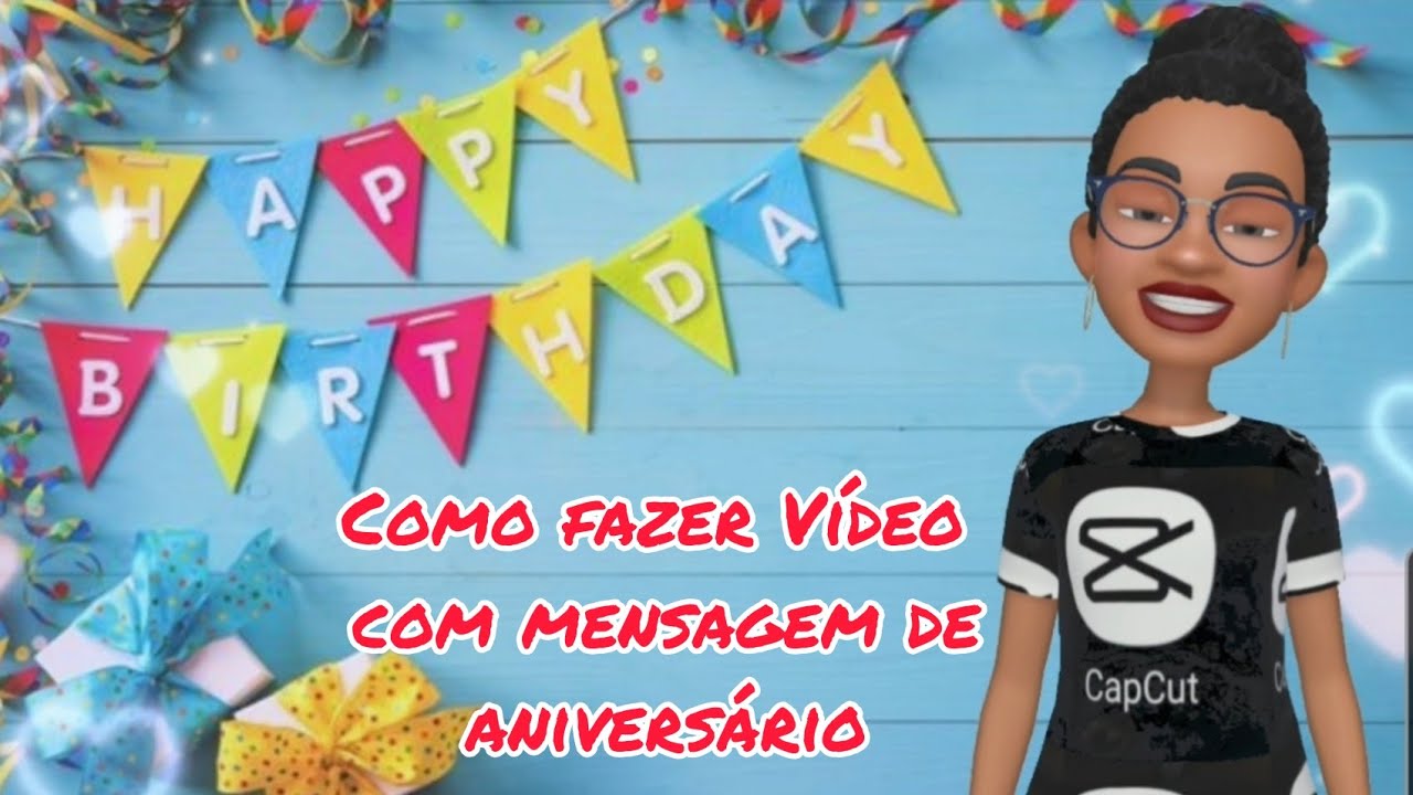 Criador de Vídeo de Aniversário  Mais de 1000 Modelos e Músicas