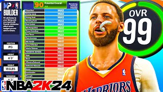 NBA 2K24 BEST Point Guard Build - Unstoppable DEMI-GOD Build