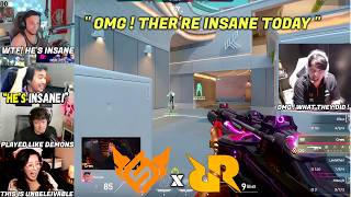 FNS, Sliggy, Superbass, CGRS &amp; Yinsu Reacts to RRQ vs FS Crazy Moments in VCT Stage 1
