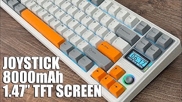 EPOMAKER RT85 - Scherm, joystick en indrukwekkende fabrieksdikke behuizing