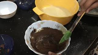 Eggless Chocolate Marble Cake By Tuba Shaikh