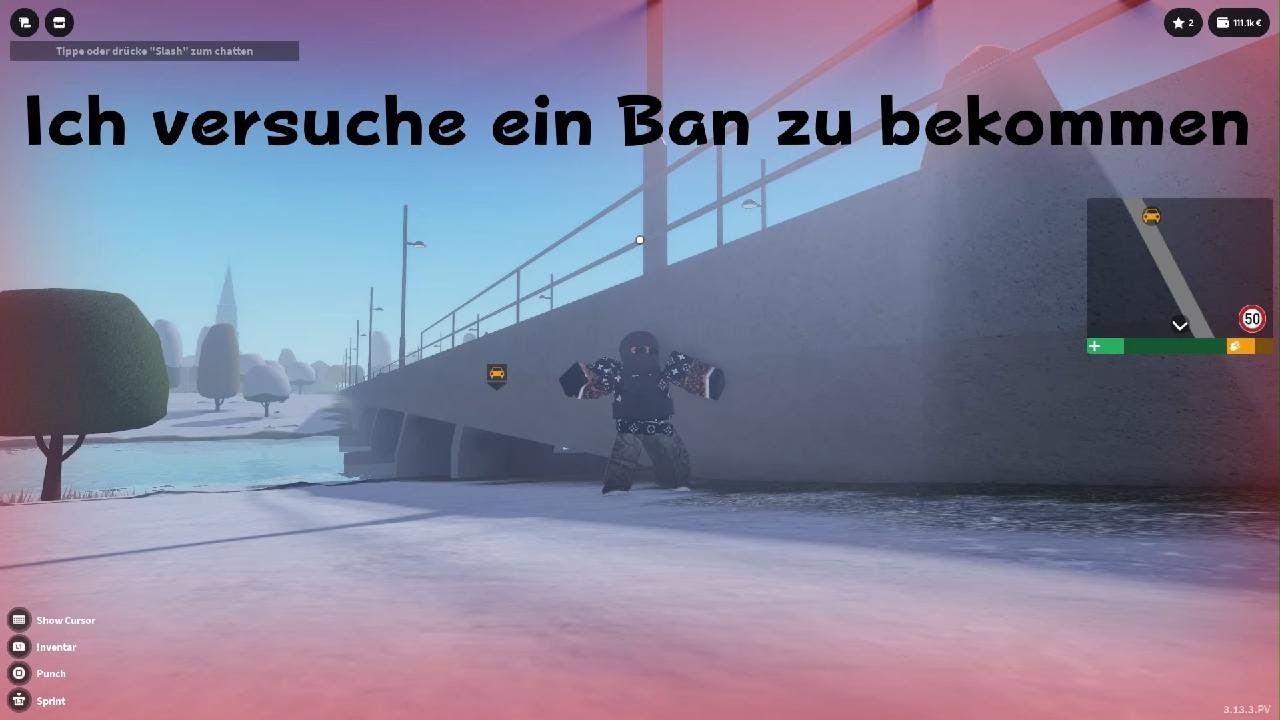 Ich versuche ein n ban zu bekommen