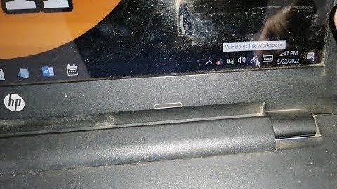 how to remove windows ink workspace from taskbar in laptop