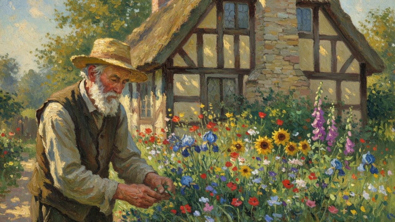 Visual Poems | Living Canvas | The peace at that time inside claude monet | 4K