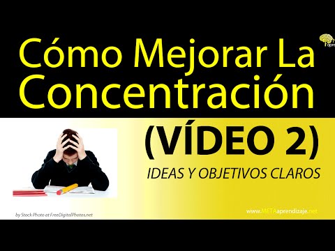 Video: 4 Ejercicios Sencillos Para Mejorar La Concentración