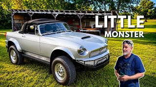 1800 Hand-Painted Rivets: The Craziest 4x4 MGB Build Ever
