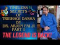 Analyse your pending karmas and predict life events using tribhagi dasha  dr arjun pai ji part 1