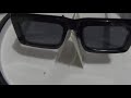 Marcelo Burlon Templo Wings Sunglasses (County of Milan) POV review