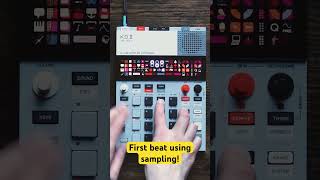 Sampling is quick and easy on this thing! 🤖🤖 #hiphop #beats #sample