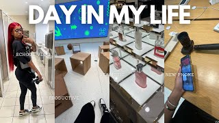 DAY IN MY LIFE | High School Vlog, New iPhone, Being Productive, etc.