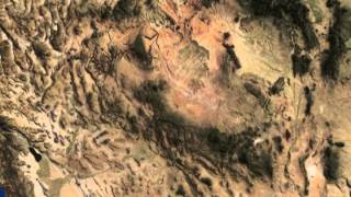 Zoom to Meteor Crater, Arizona
