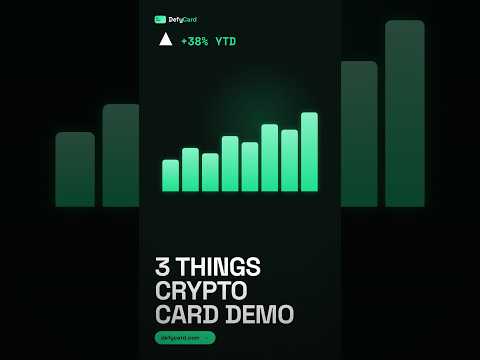 3 THINGS — CRYPTO CARD DEMO