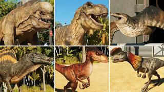 Exclusive ALL DINOSAURS (Rebirth Expansion DLC) - Jurassic World Evolution 3 Details