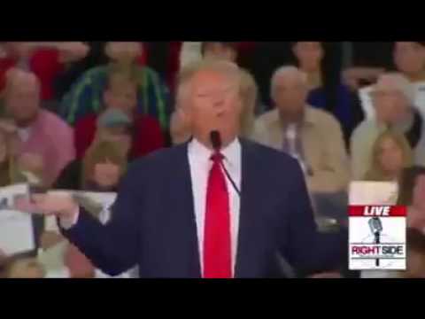 واشرح لها المطرب ترامب