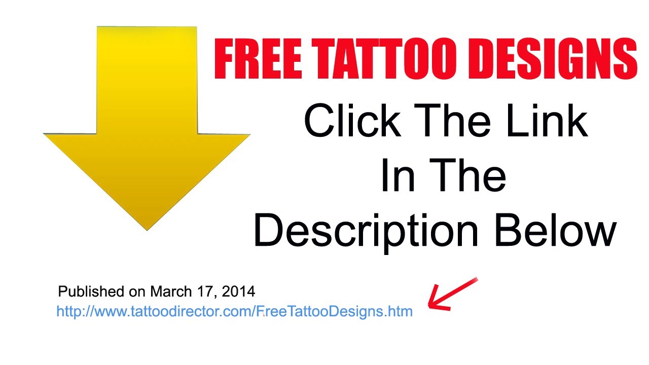 Download Free Tattoo Designs