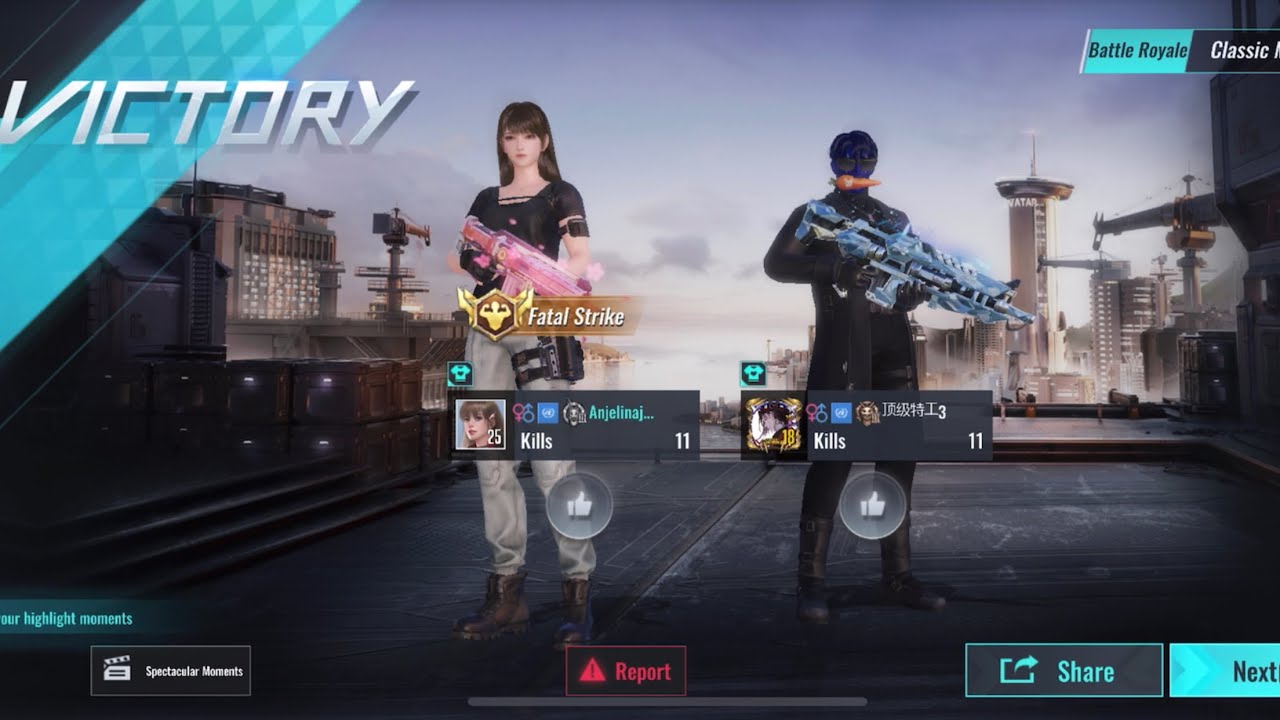 Cyber Hunter Battle Royal Mobile Gameplay 