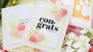 Simon Says Clear Stamps BIRTHDAY WISHES sss102491 * – Simon